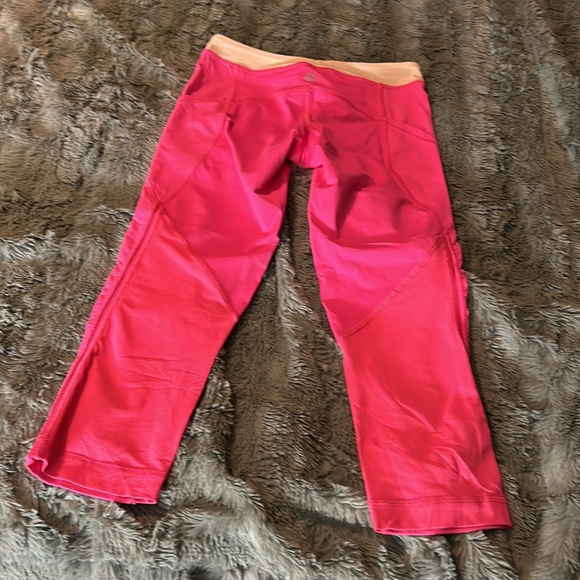 Lulú lemon capri, size 4 - Picture 4 of 4
